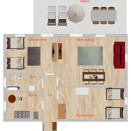Apartment Erholung An Den Wasserfaellen - In - Stilvolles Mit Terrasse, Parkplatz & Ruhiger Lage